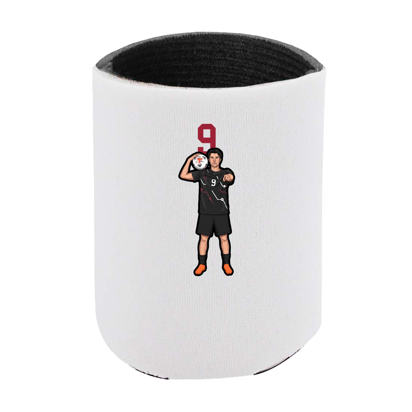 Can Holder — Number Top in White
