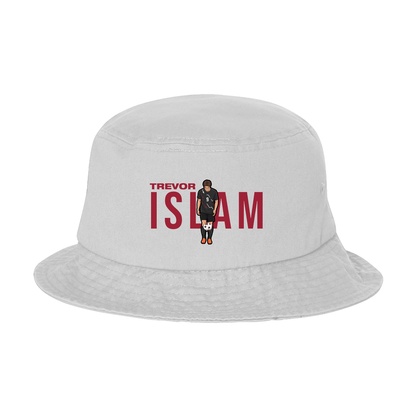 Bucket Cap — Player Name in White