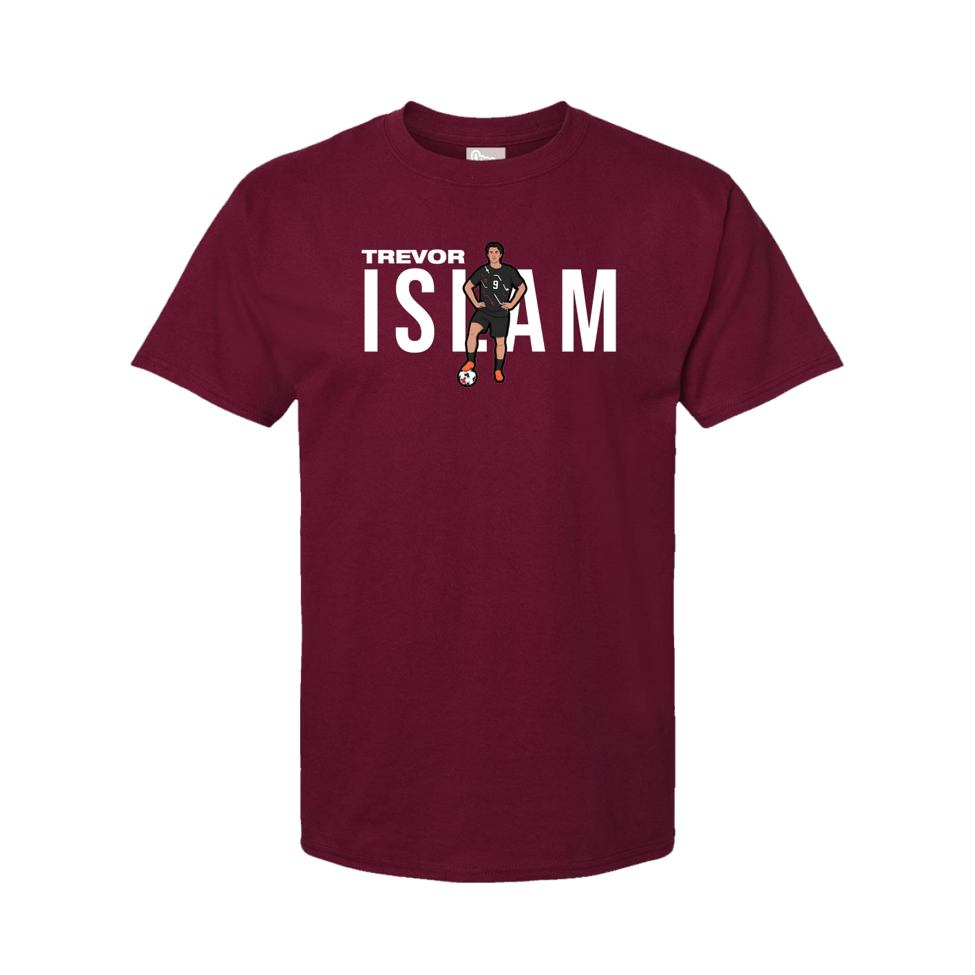Tee — Player Name in Cardinal