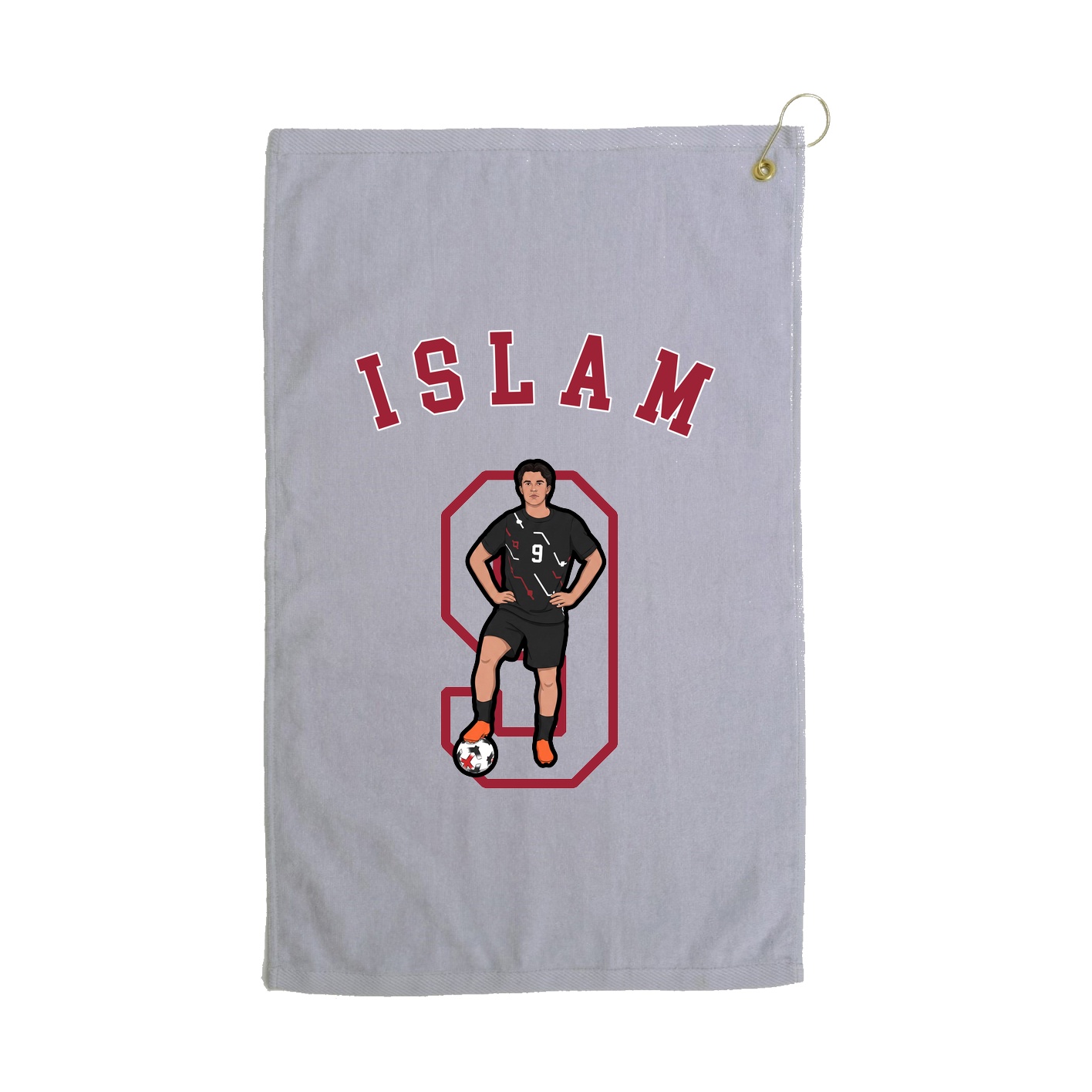 Golf Towel — Shirsey Arch in Grey