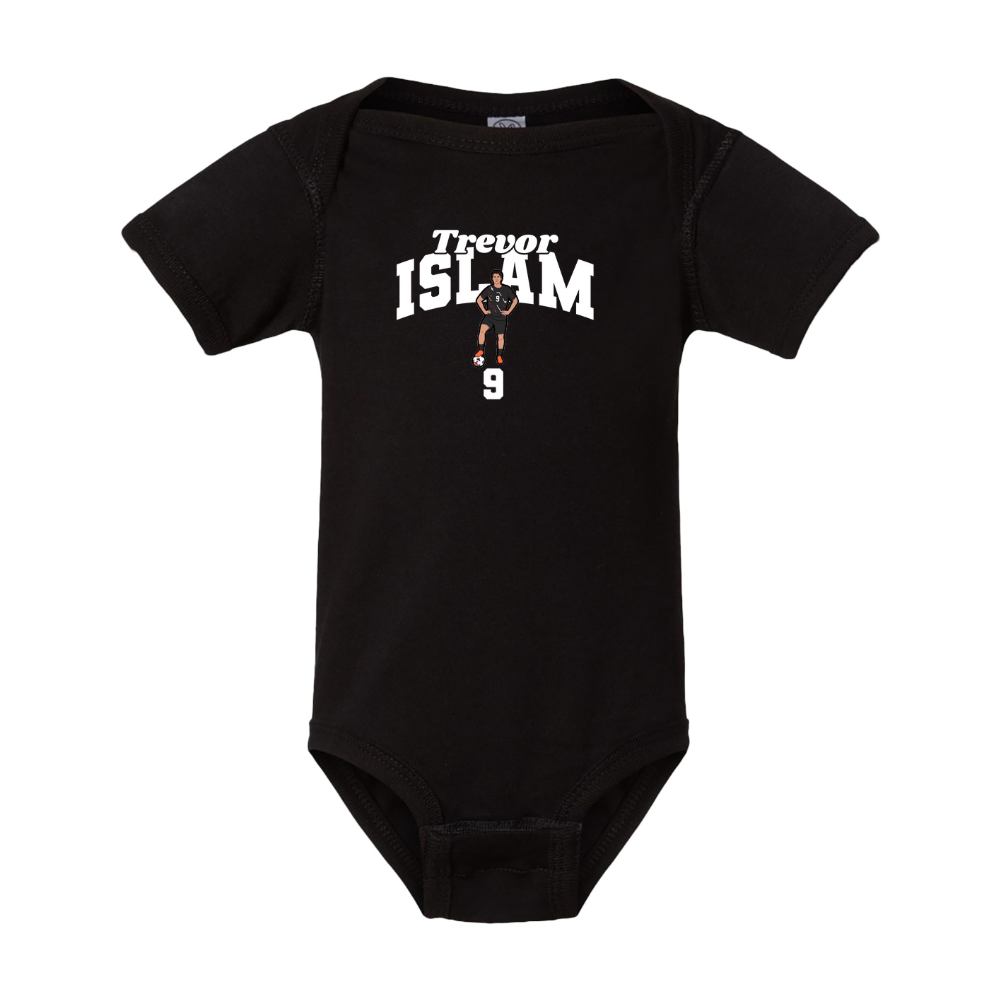 Baby Onesie — Signature Arch in Black