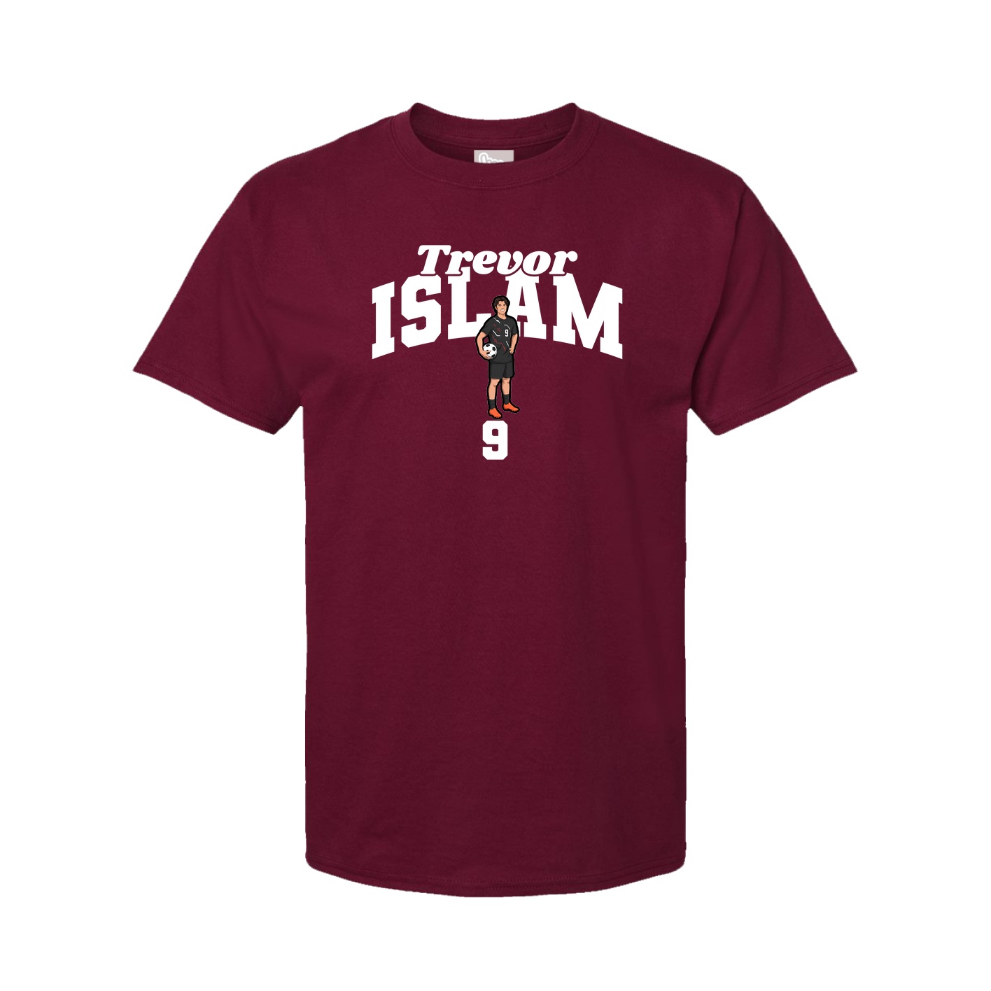 Youth Tee — Signature Arch in Cardinal