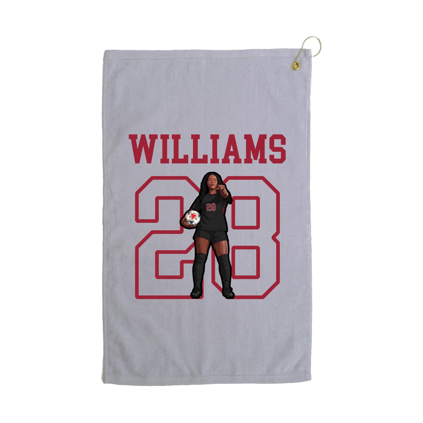 Golf Towel — Shirsey in Grey