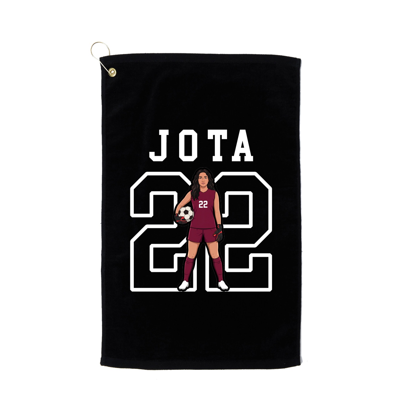 Golf Towel — Shirsey in Black