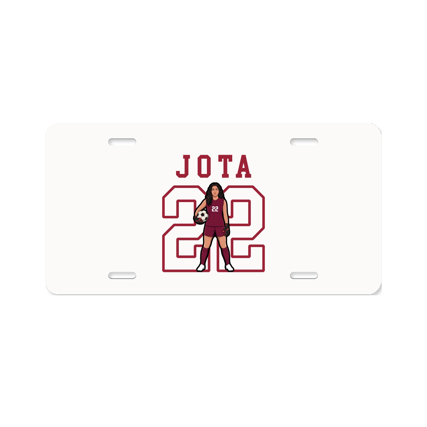 License Plate — Shirsey in Classic