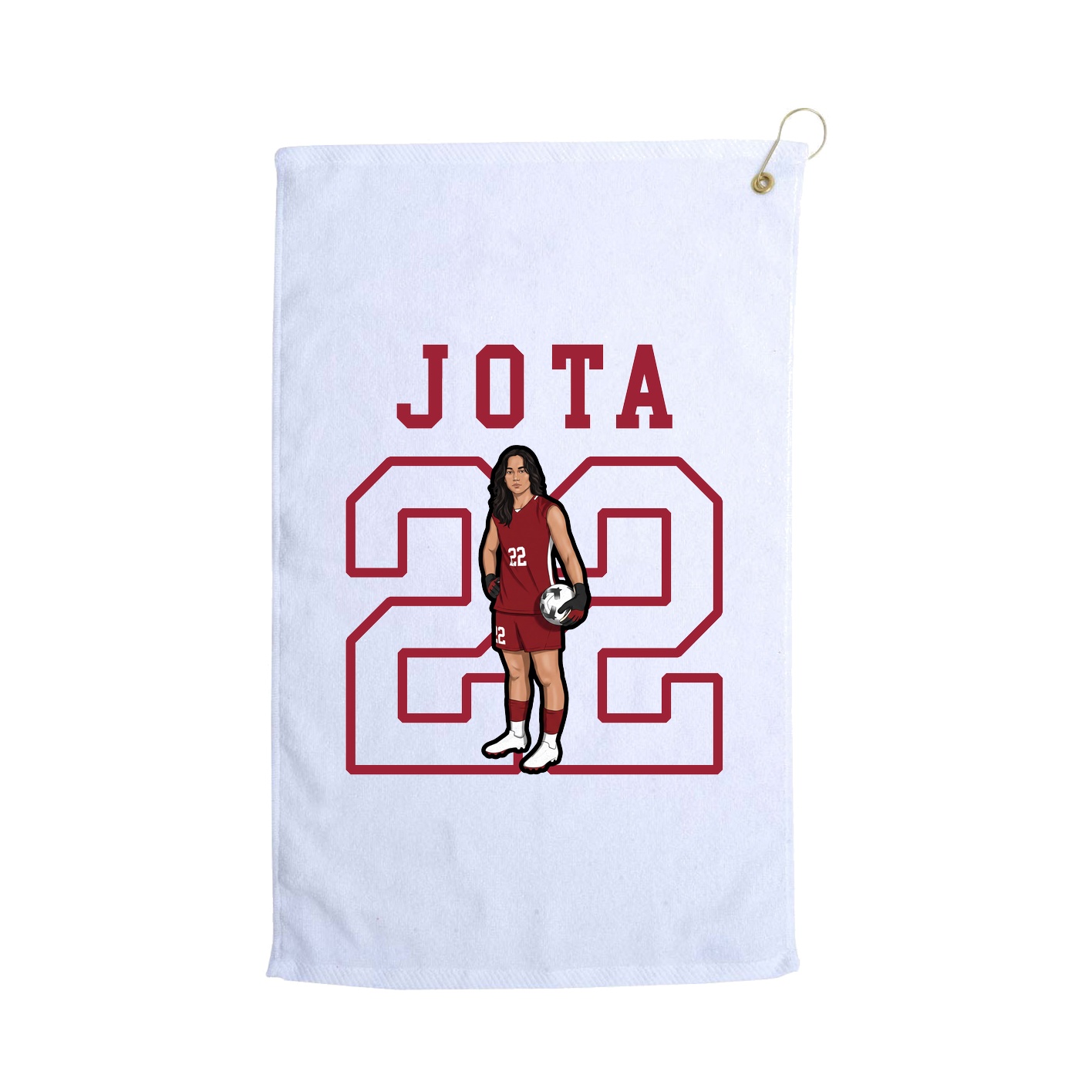 Golf Towel — Shirsey in White