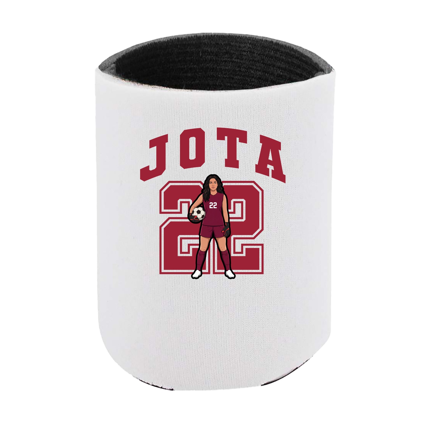 Can Holder — Number in White