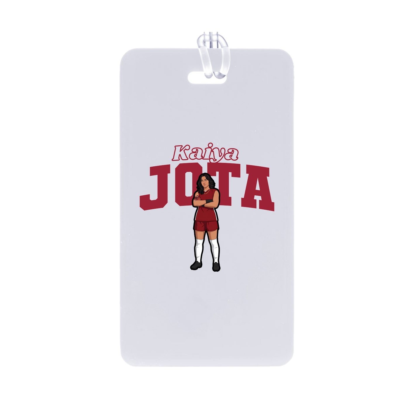 Bag Tag — Name Arch in Classic