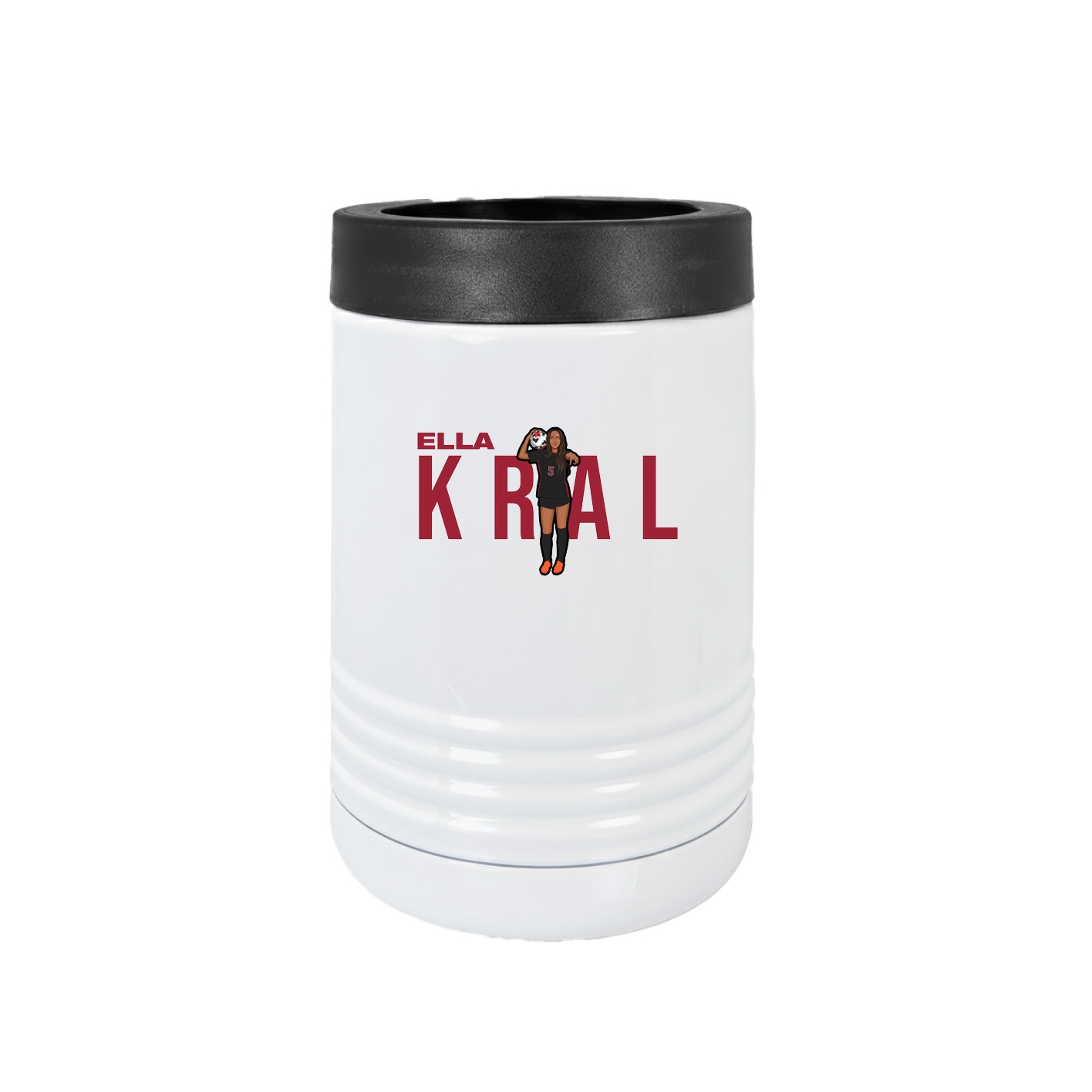 Beverage Holder — Player Name in White