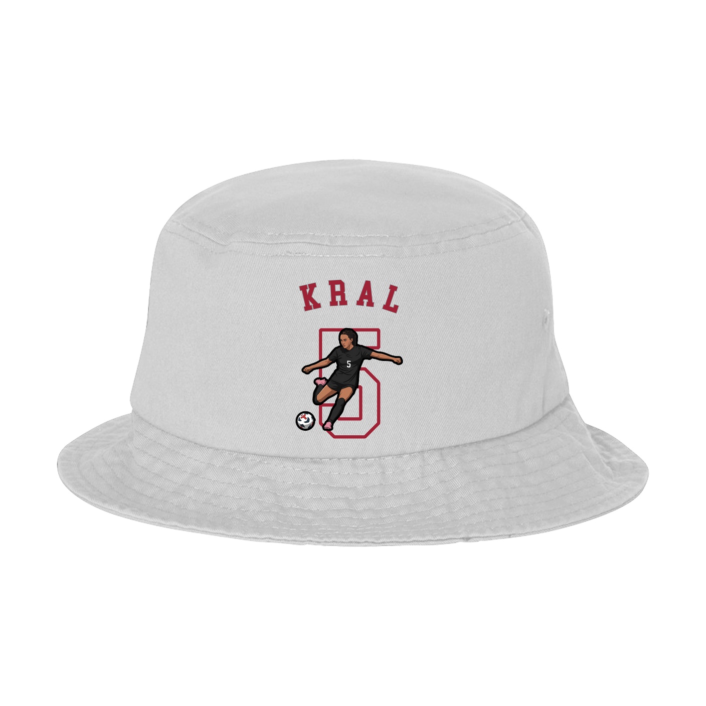 Bucket Cap — Shirsey Arch in White