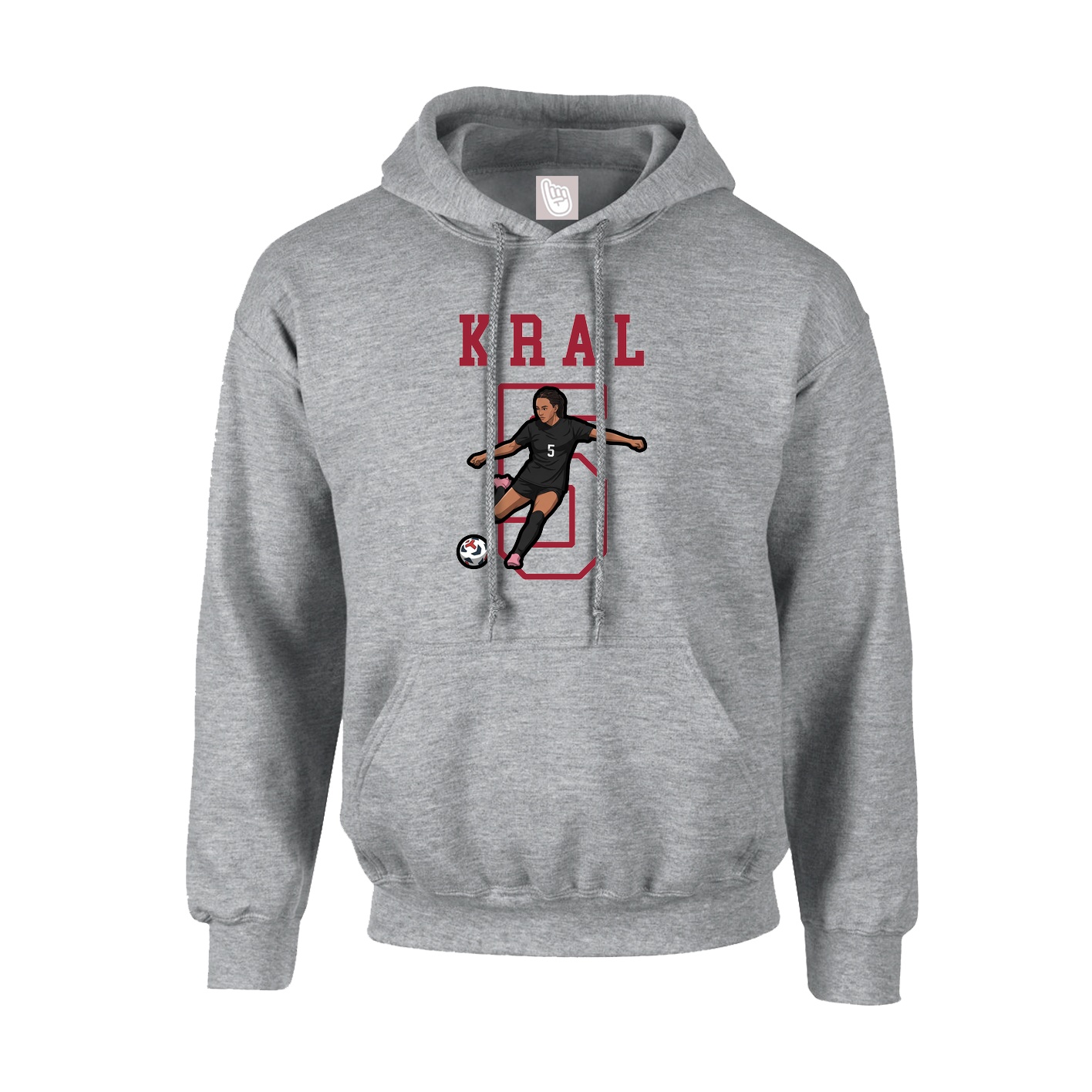 Youth Hoodie — Shirsey in Grey