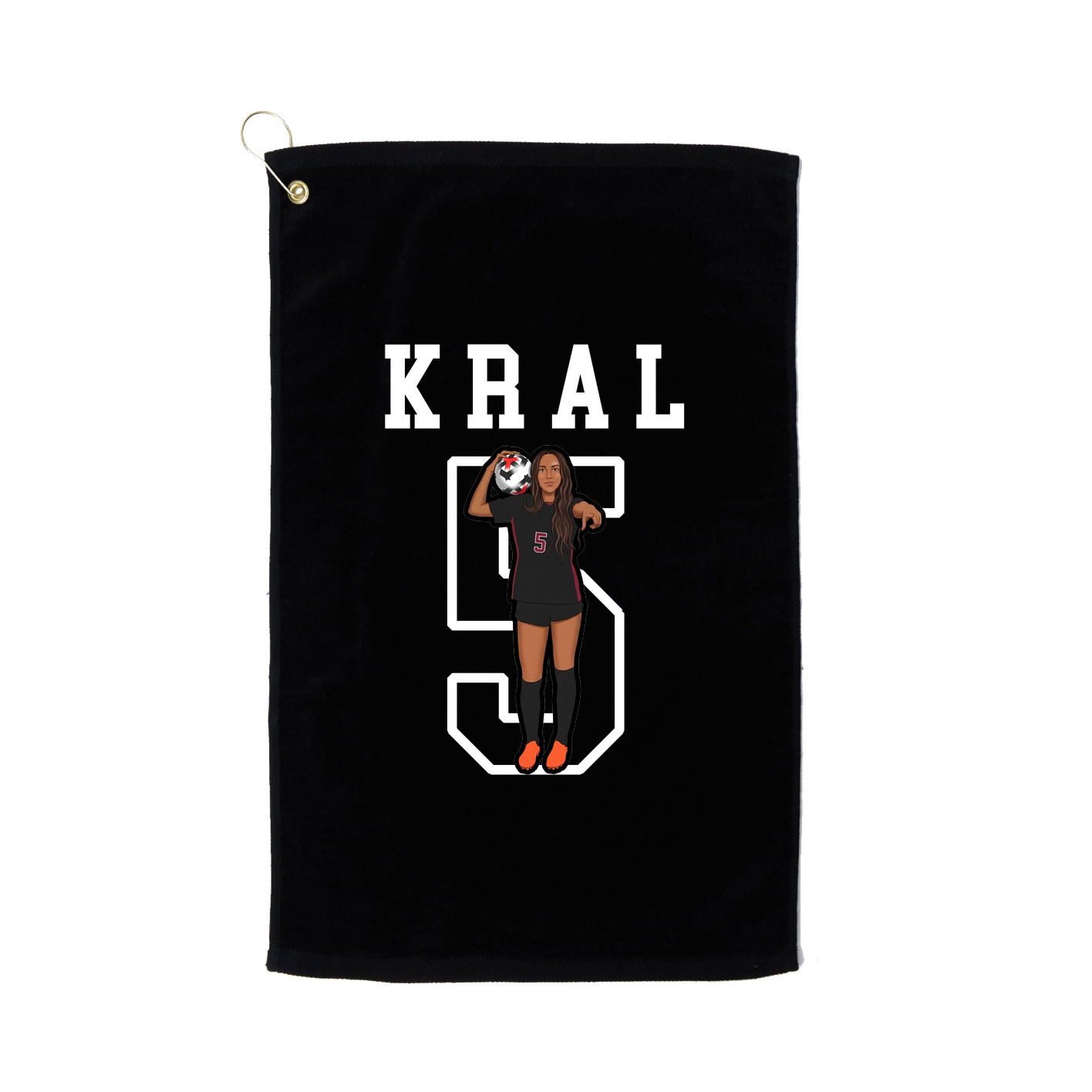 Golf Towel — Shirsey in Black