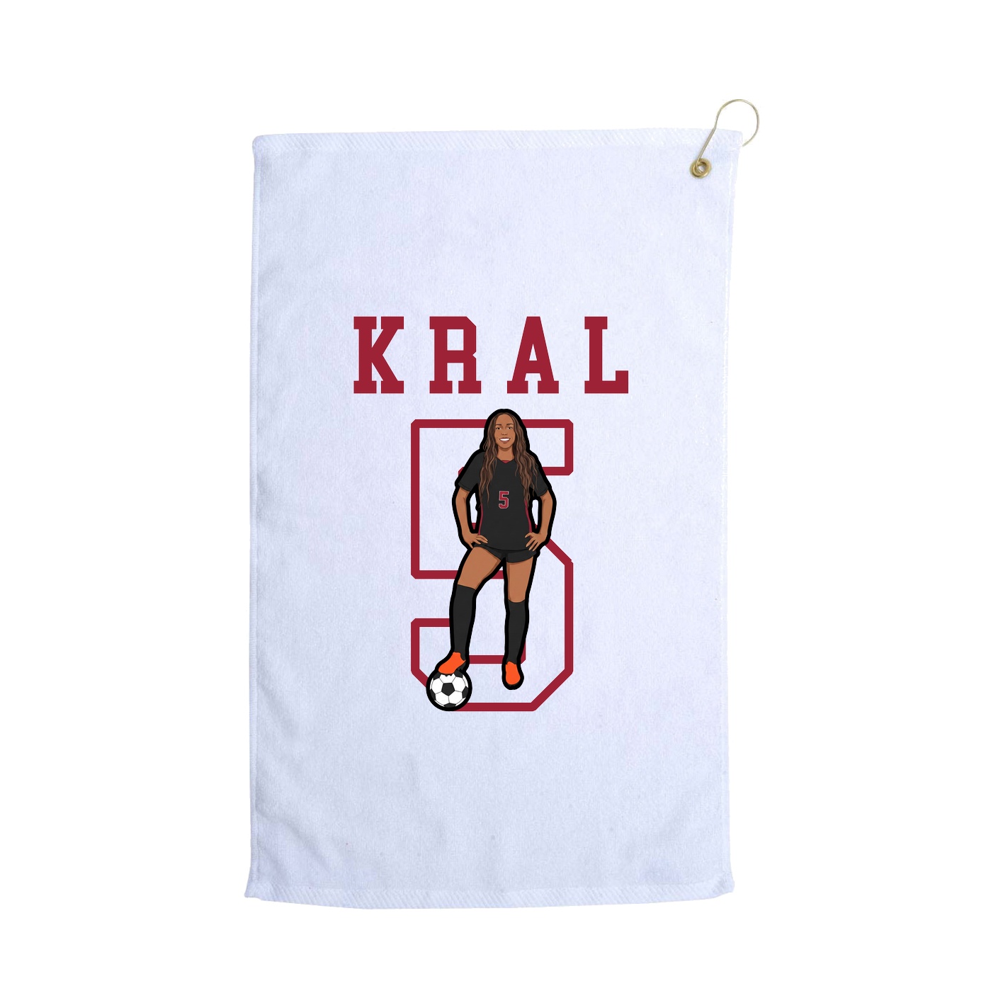 Golf Towel — Shirsey in White