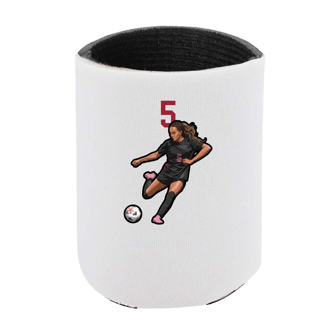 Can Holder — Number Top in White