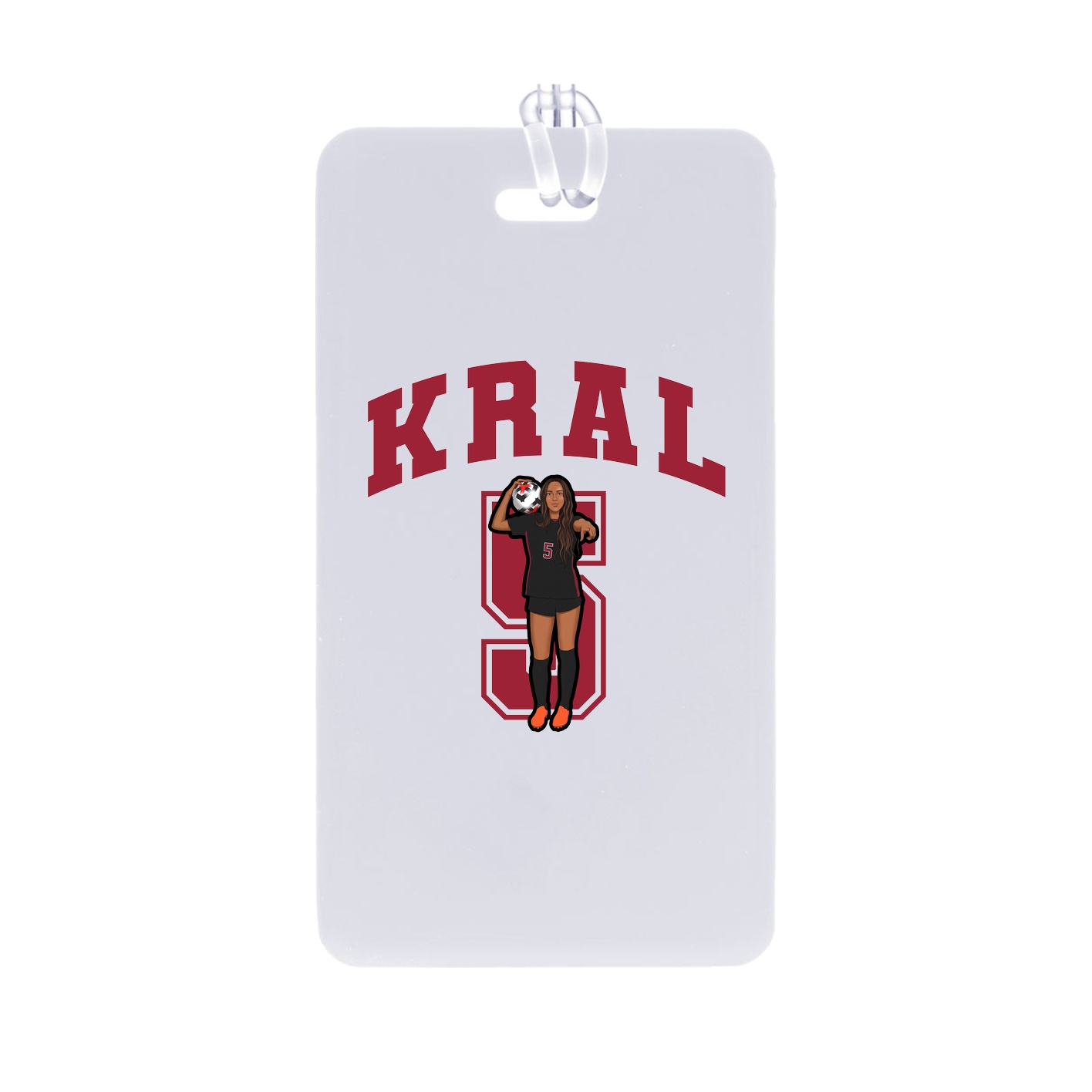 Bag Tag — Number in Classic