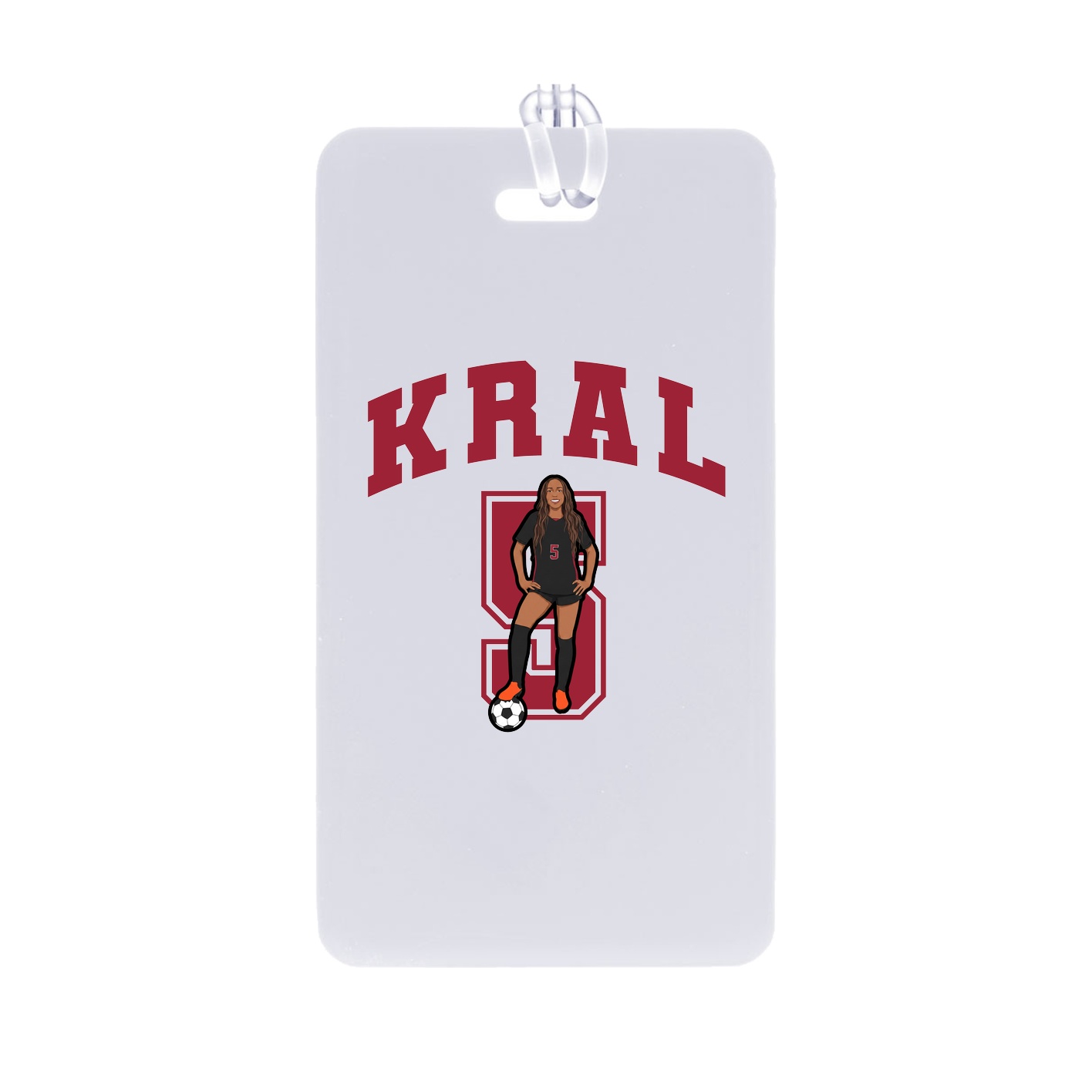 Bag Tag — Number in Classic
