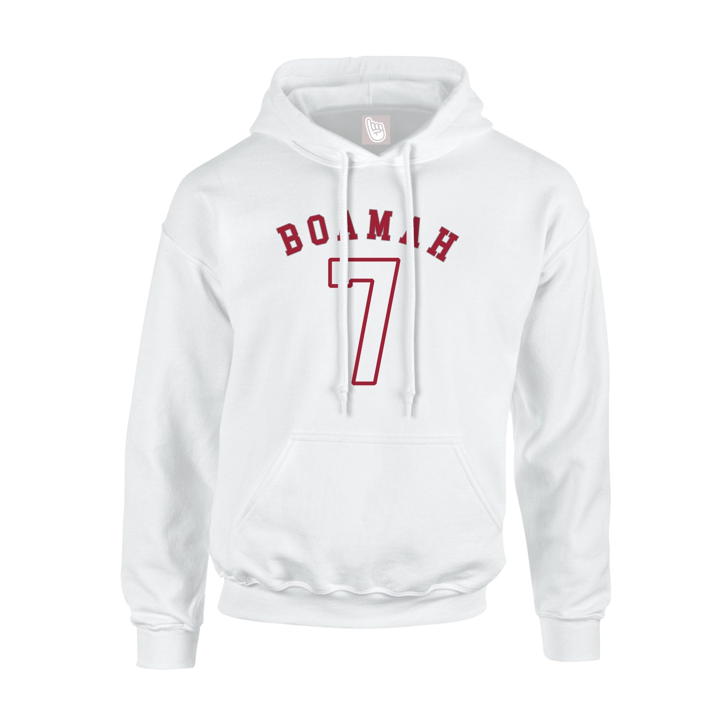 Hoodie — Shirsey Arch in White