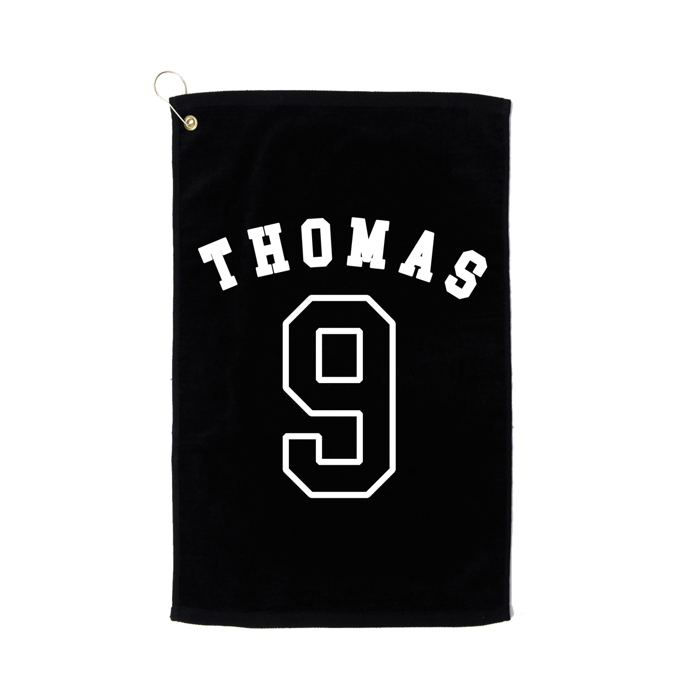 Golf Towel — Shirsey Arch in Black