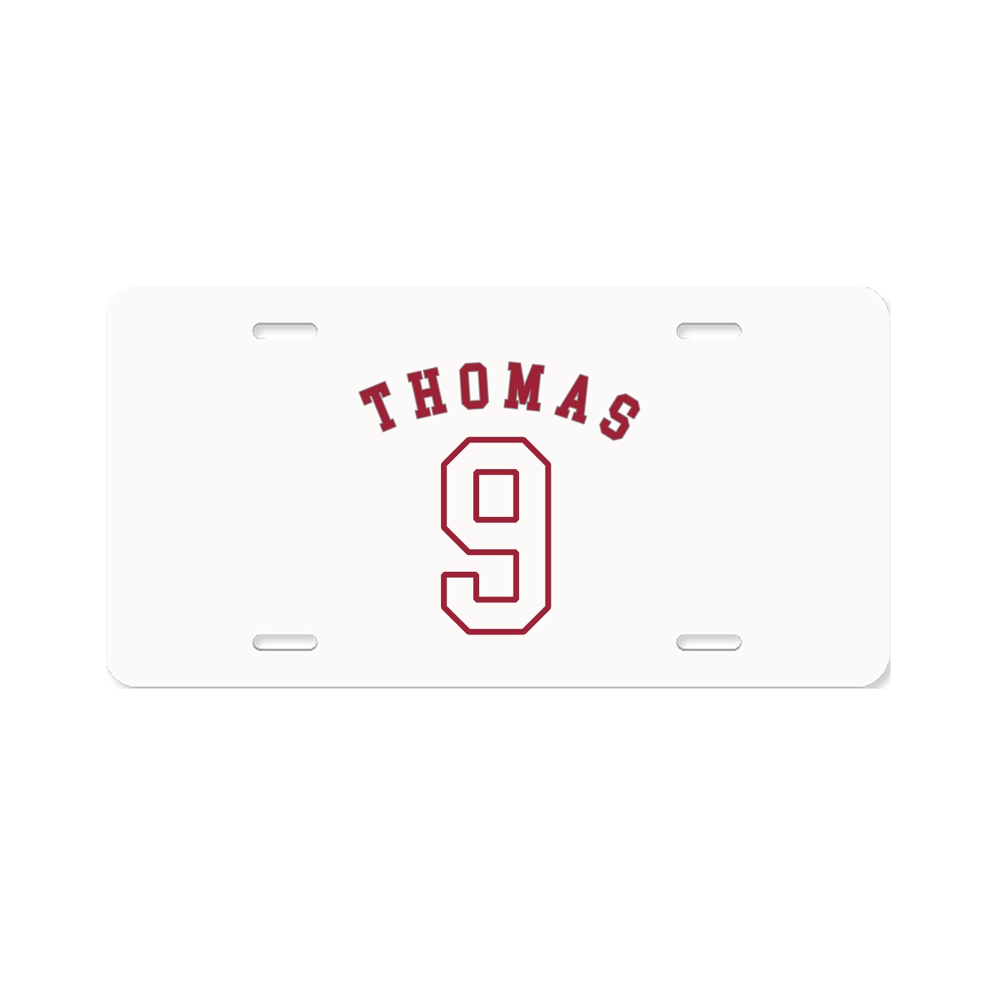 License Plate — Shirsey Arch in Classic