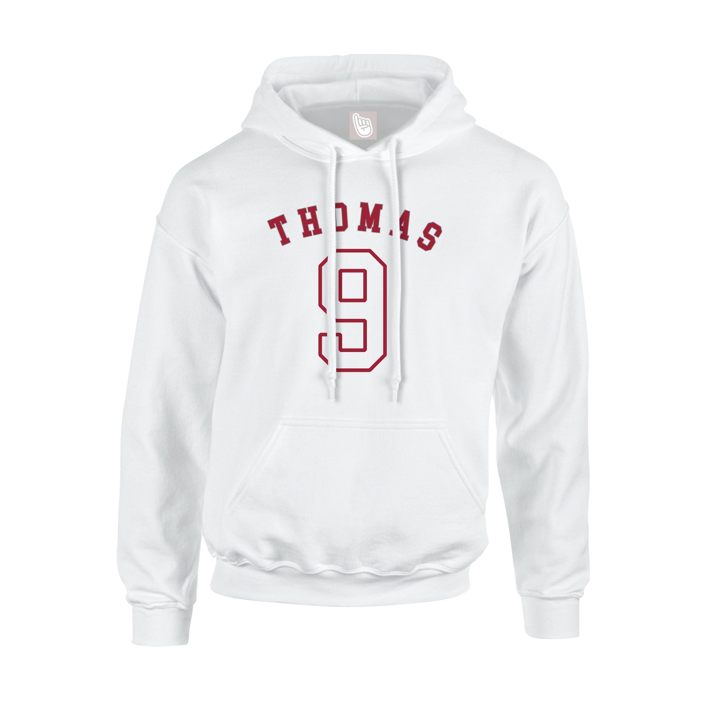 Hoodie — Shirsey Arch in White