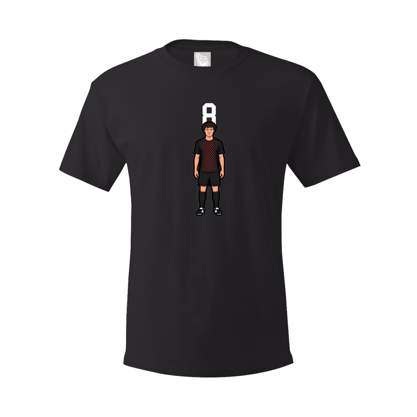 Tee — Number Top in Black