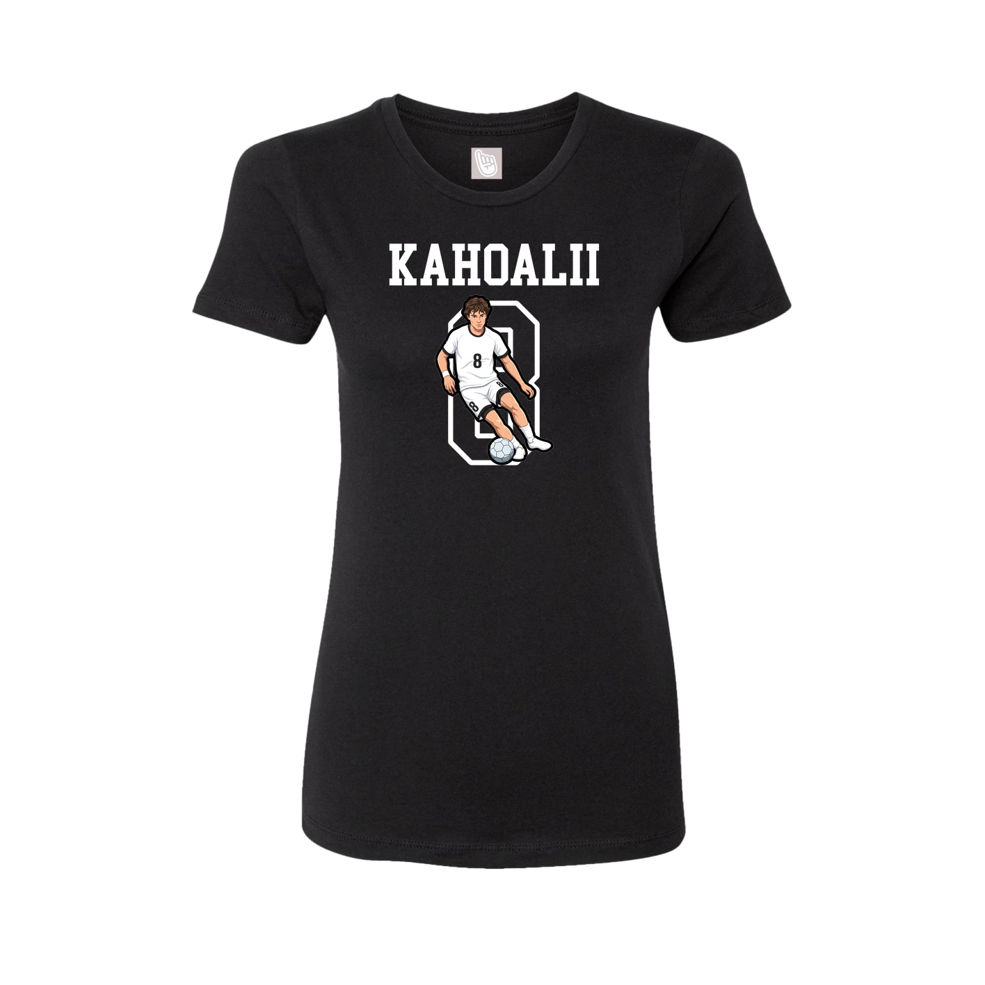 Fitted Women's Tee — Shirsey in Black