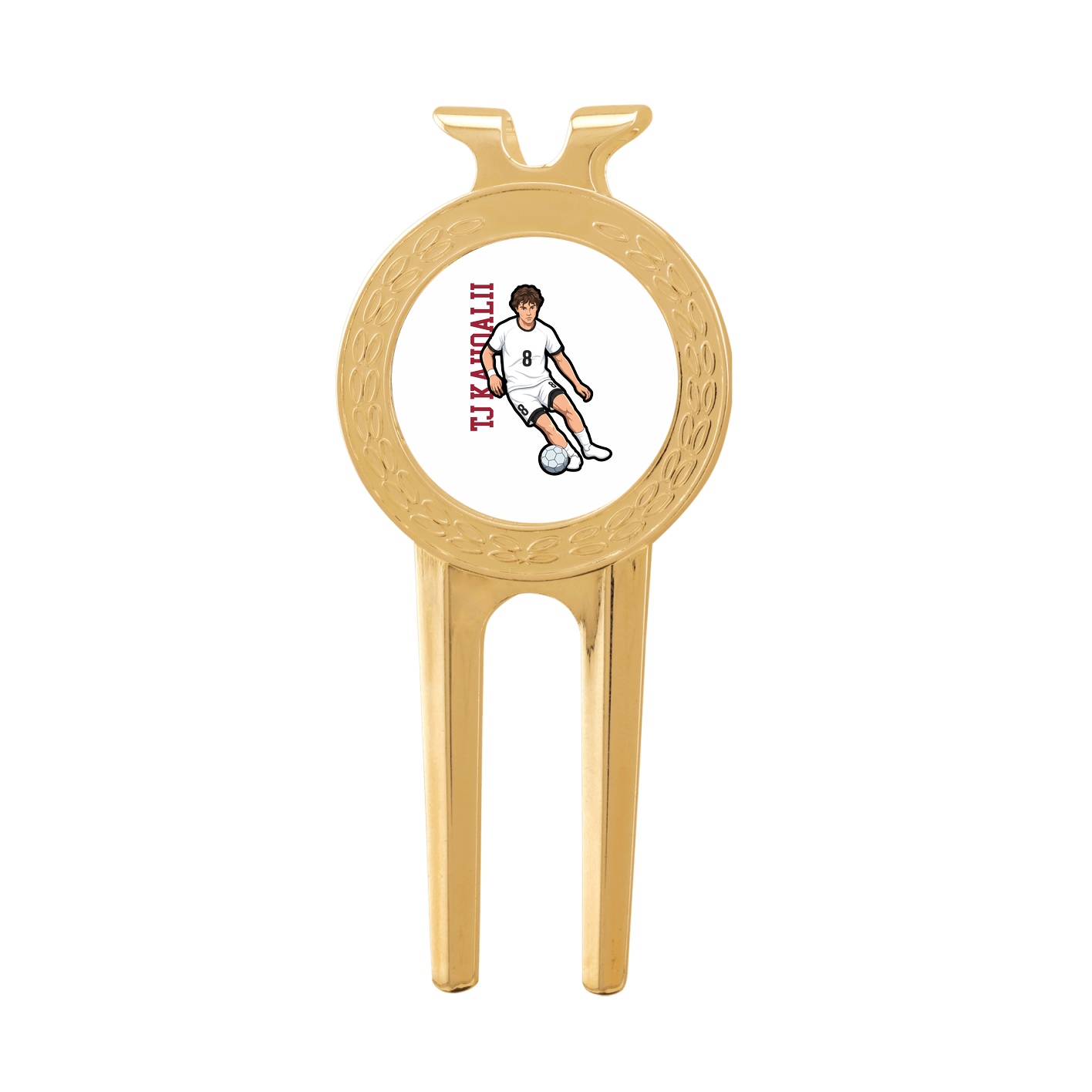Divot Tool with Ball Marker — Name Vertical in Classic
