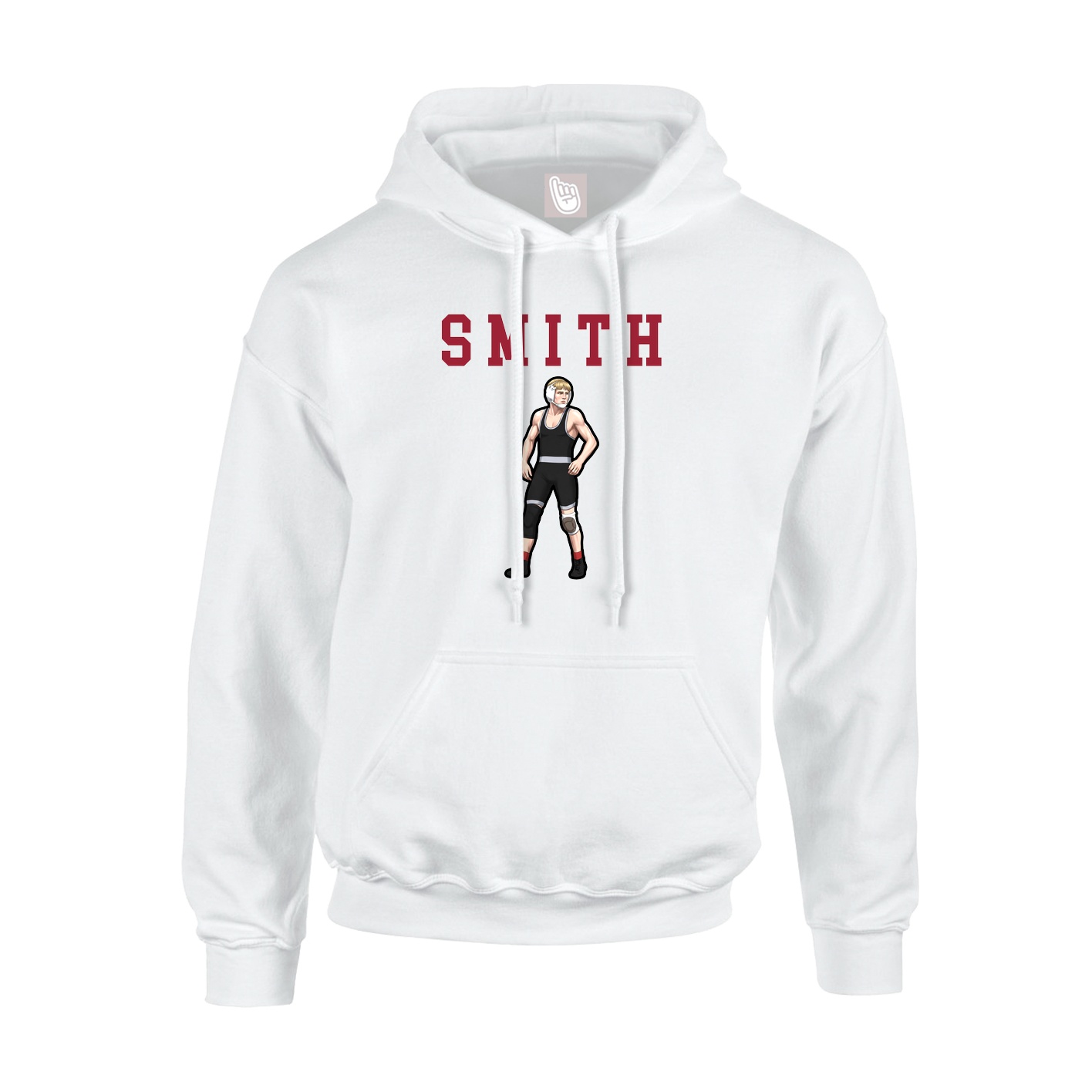 Youth Hoodie — Shirsey in White