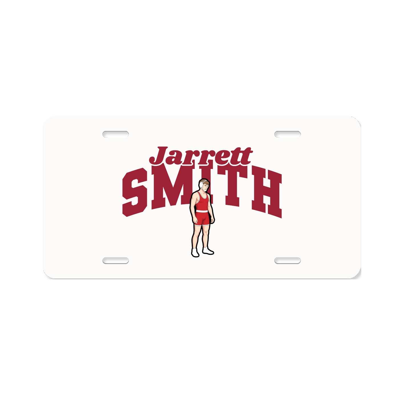 License Plate — Signature Arch in Classic