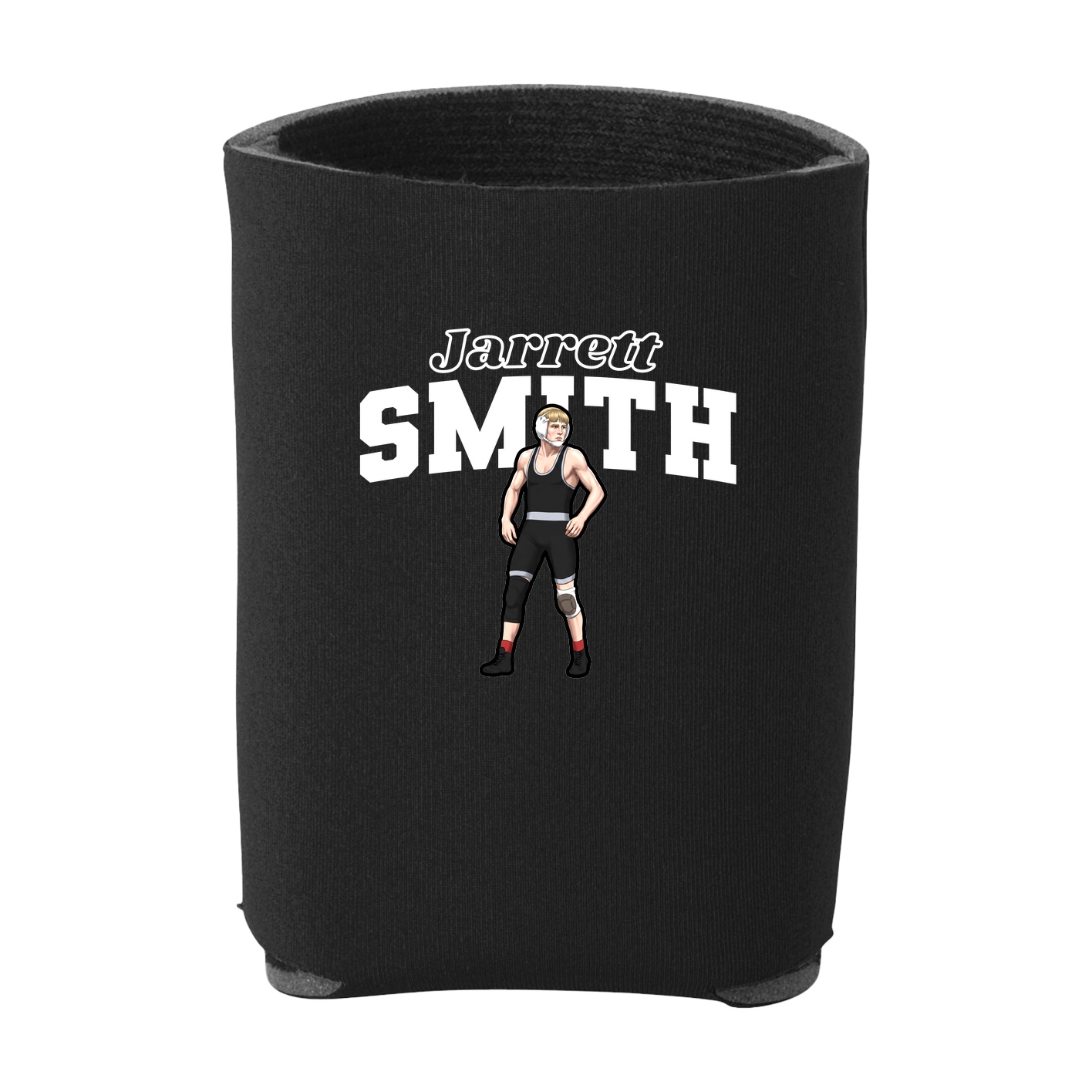 Can Holder — Name Arch in Black