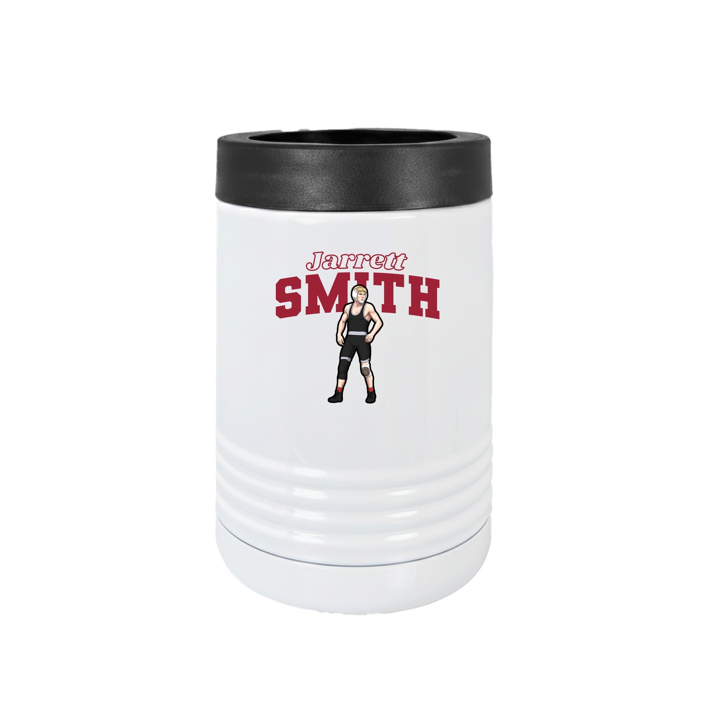 Beverage Holder — Name Arch in White