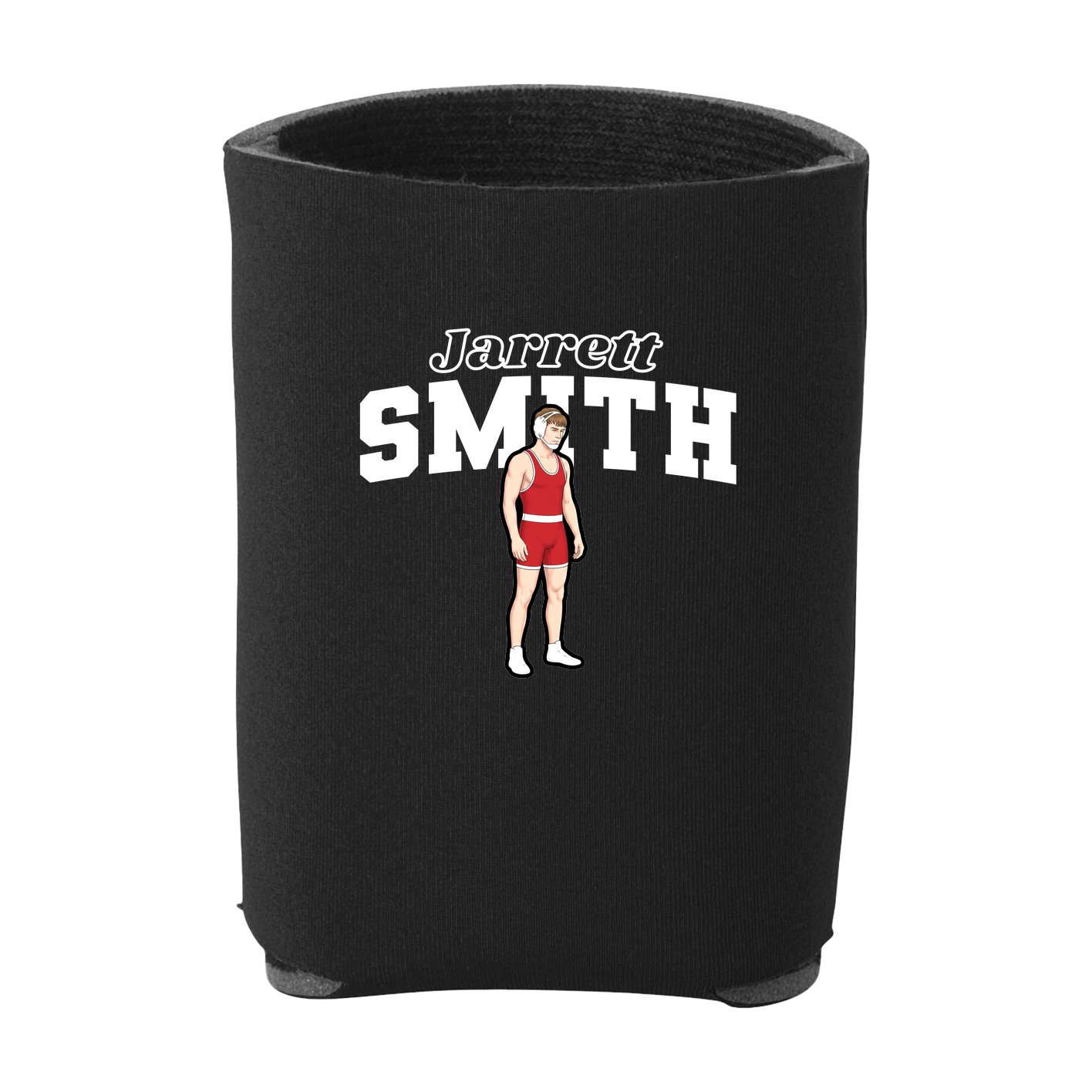 Can Holder — Name Arch in Black