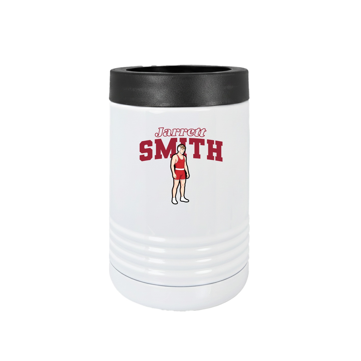 Beverage Holder — Name Arch in White