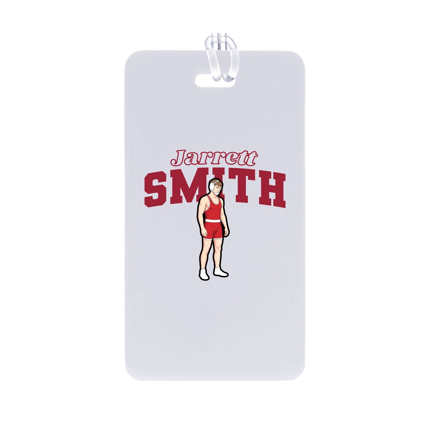 Bag Tag — Name Arch in Classic