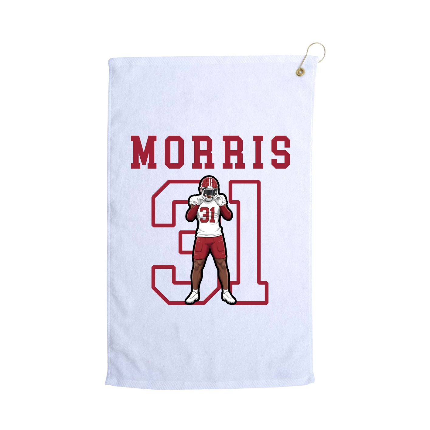 Golf Towel — Shirsey in White