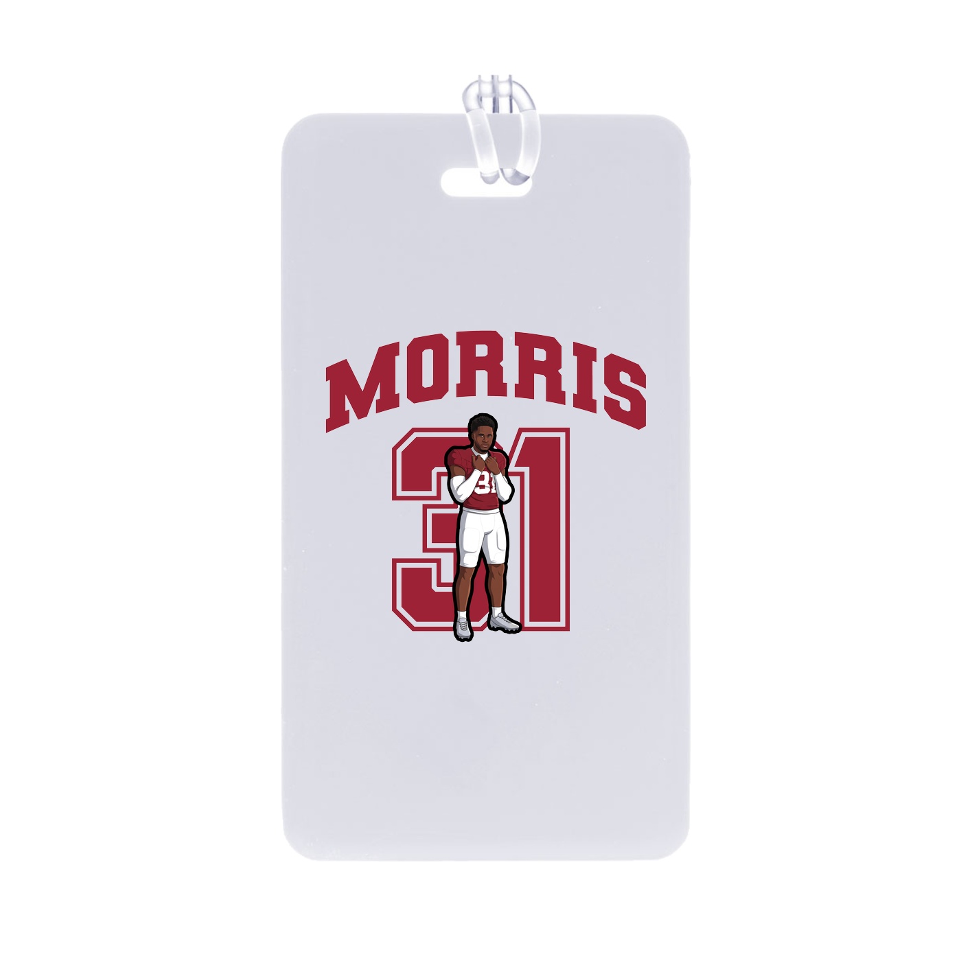 Bag Tag — Number in Classic