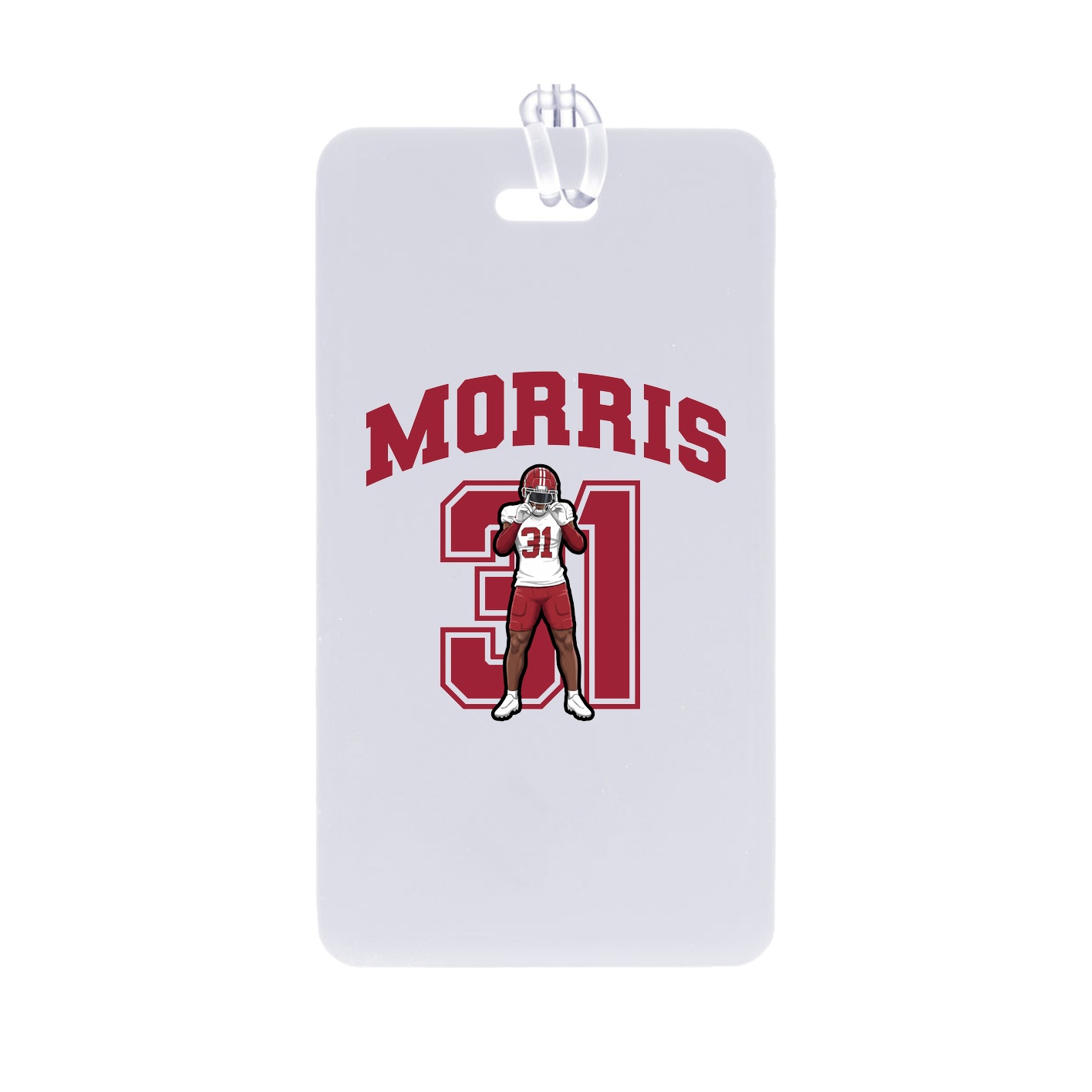 Bag Tag — Number in Classic