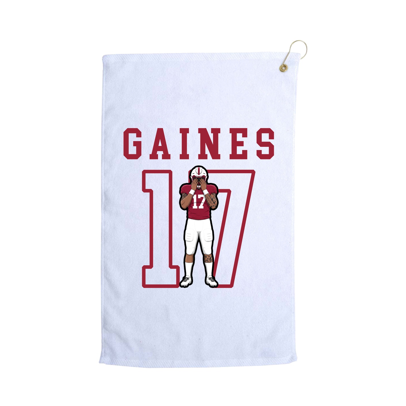 Golf Towel — Shirsey in White