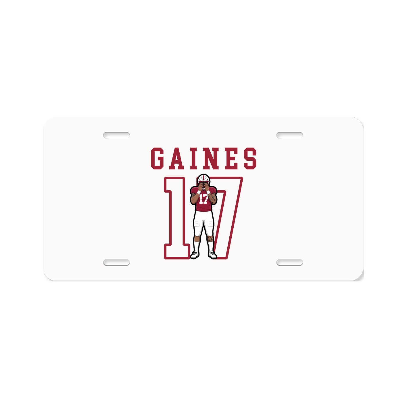 License Plate — Shirsey in Classic