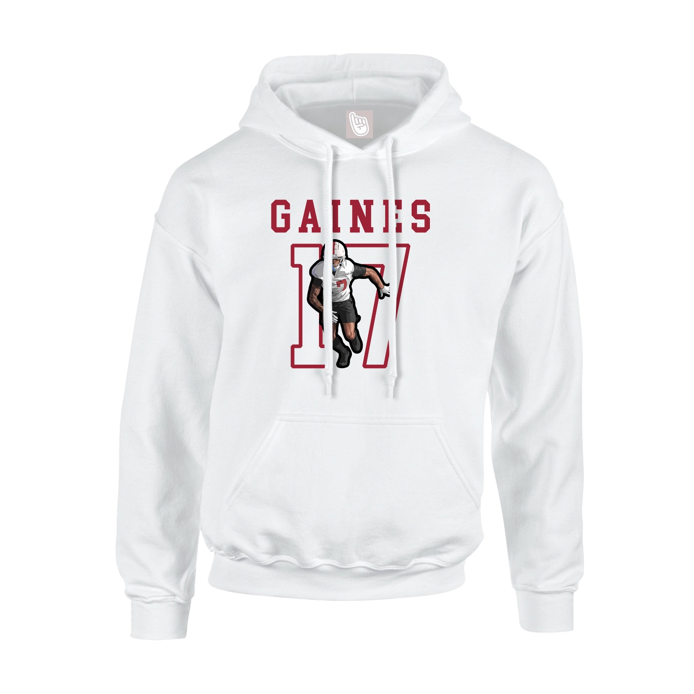 Youth Hoodie — Shirsey in White