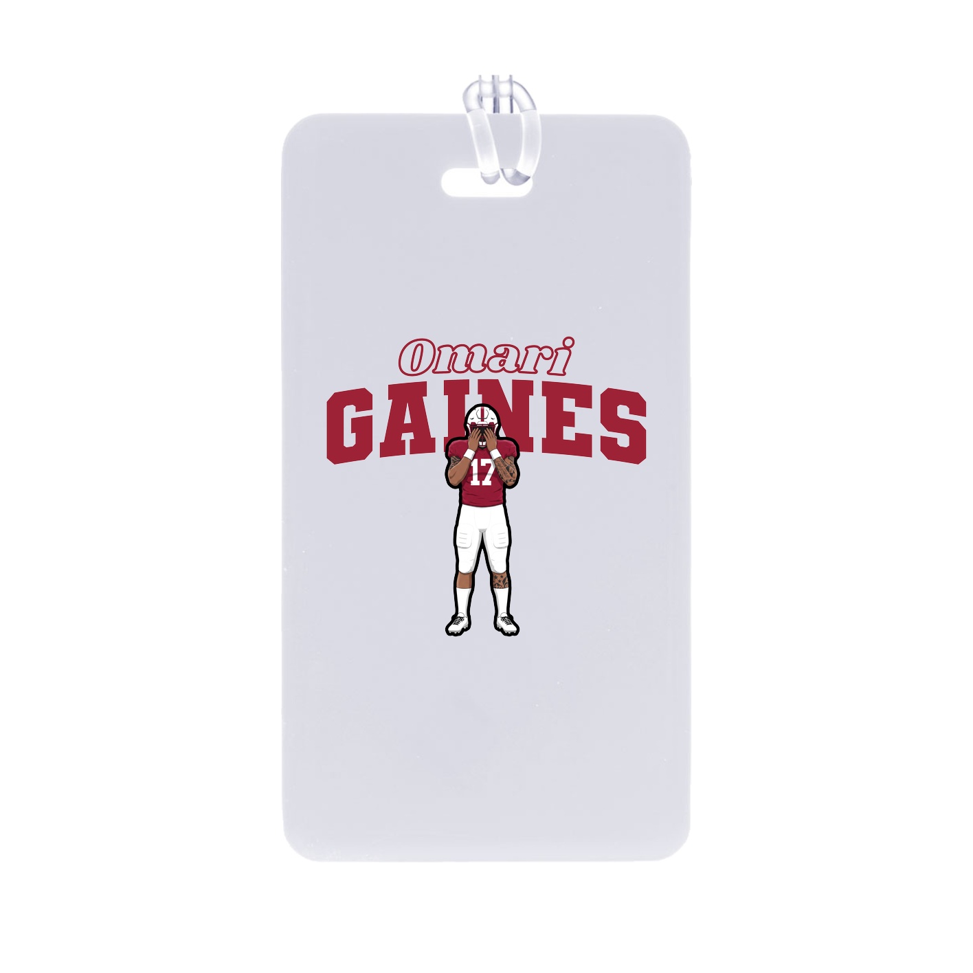 Bag Tag — Name Arch in Classic