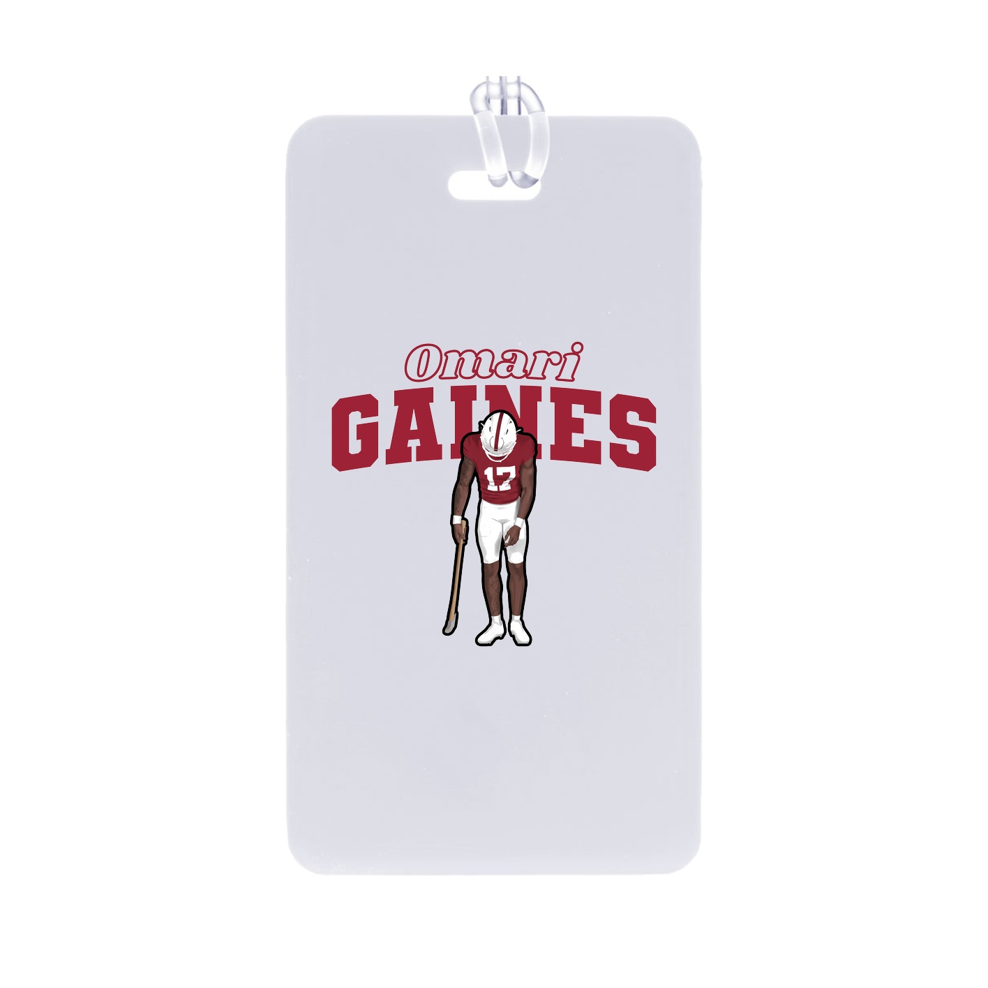 Bag Tag — Name Arch in Classic