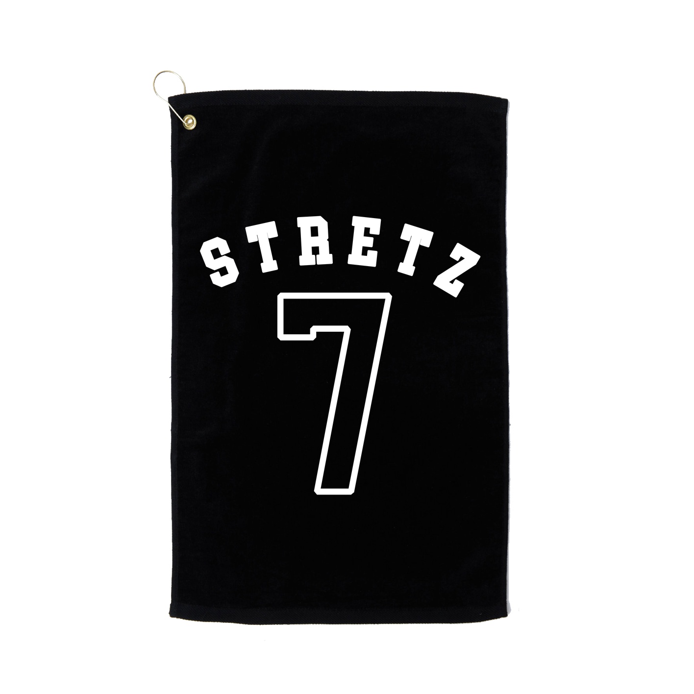 Golf Towel — Shirsey Arch in Black