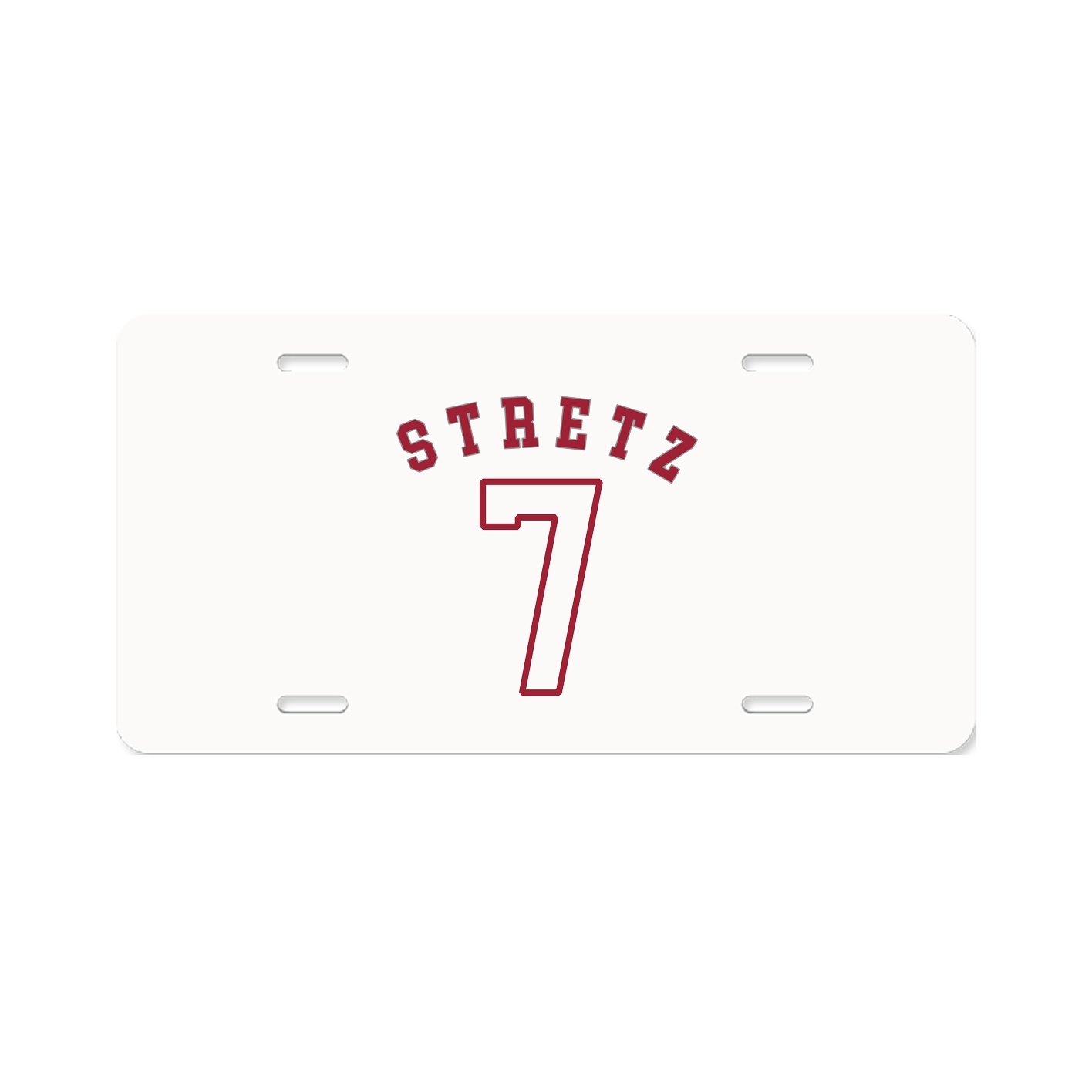 License Plate — Shirsey Arch in Classic
