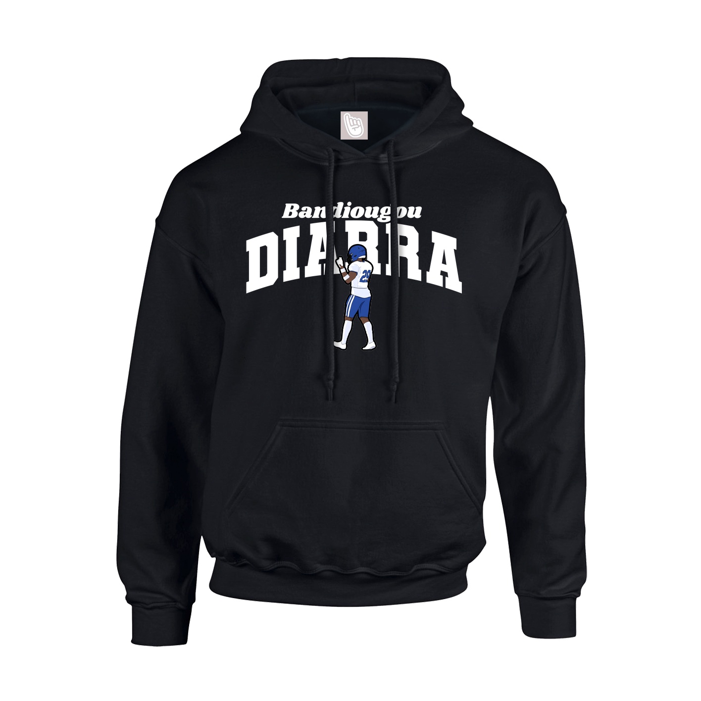 Hoodie — Signature Arch in Black