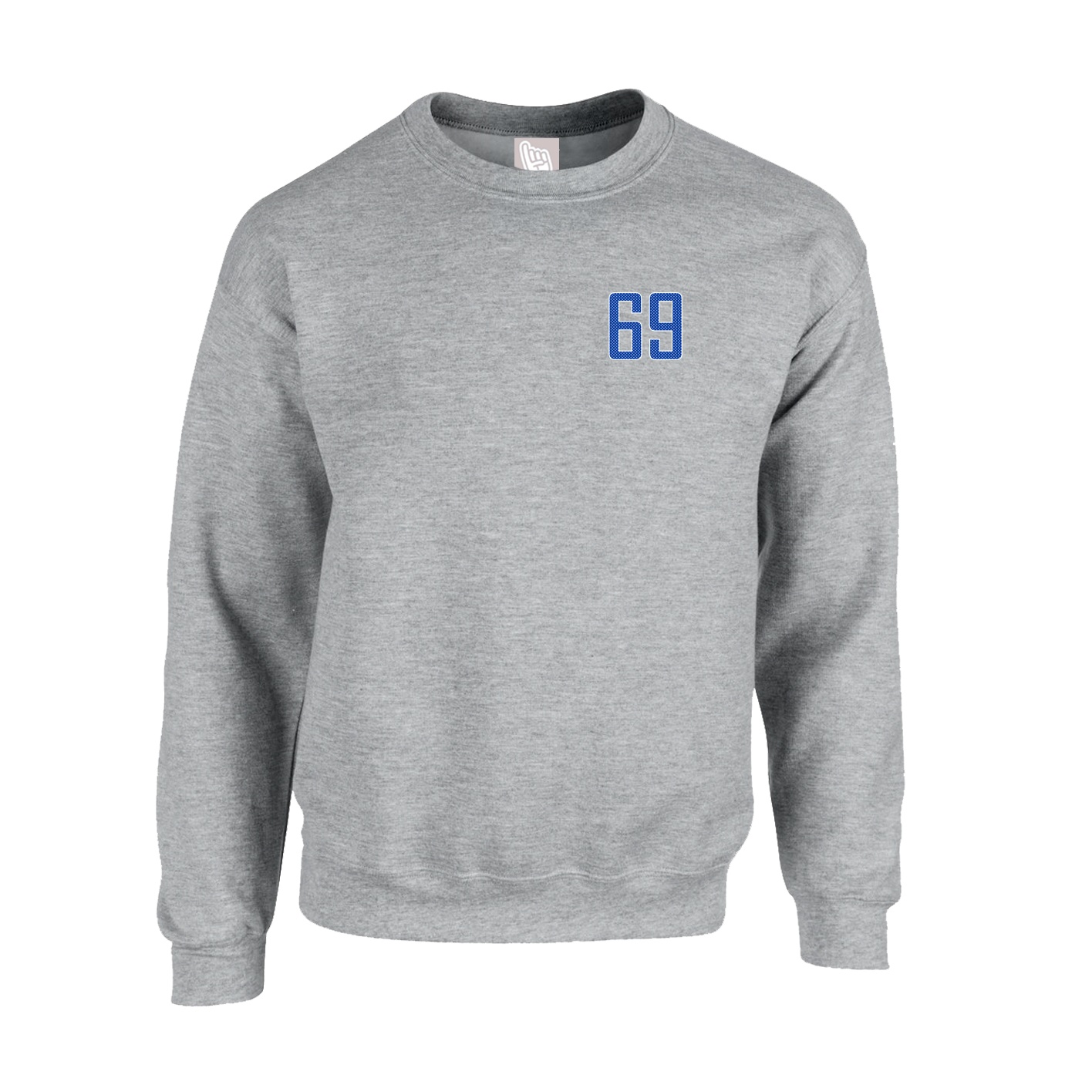 Fleece Crew — Front Shirsy in Grey