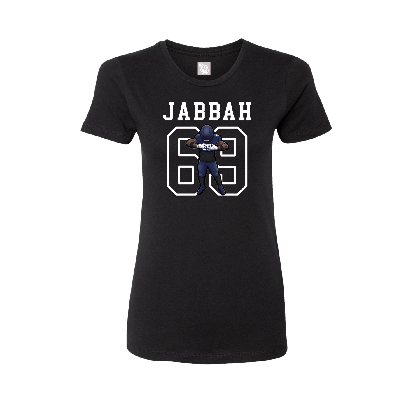 Fitted Women's Tee — Shirsey in Black