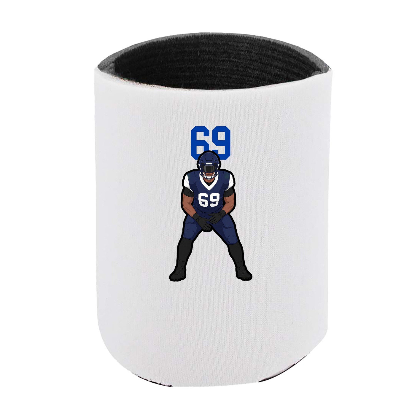 Can Holder — Number Top in White