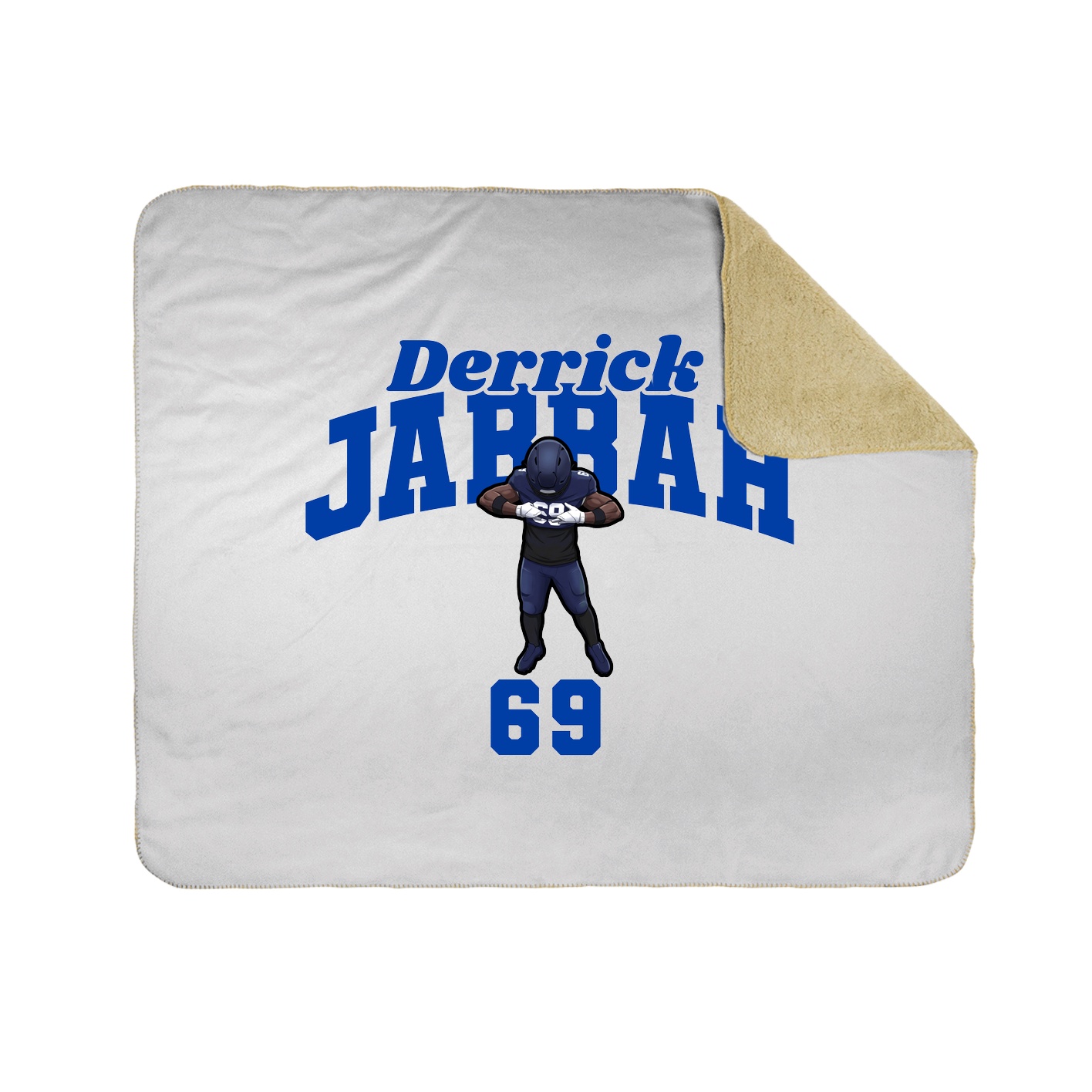 Throw Blanket — Signature Arch in White