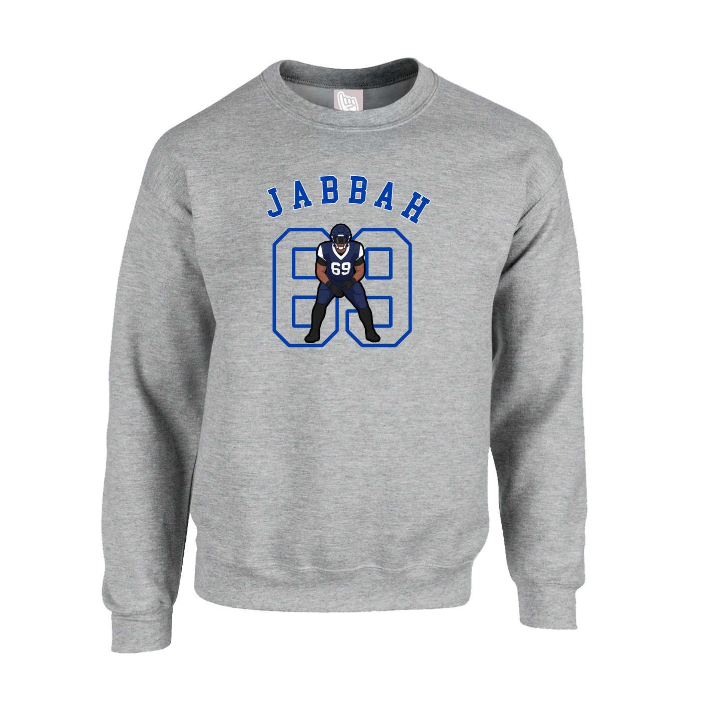 Fleece Crew — Shirsey Arch in Grey